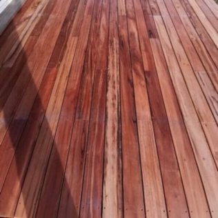 Lame de terrasse Muiracatiara 21x145mm 3m05 lisse
