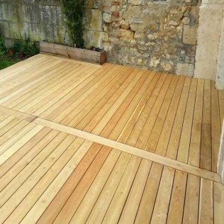 Lame de terrasse Itauba lisse 21x145mm 3m05