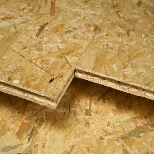 Dalle OSB 3 hydrofuge 16mm 2050x910mm 4 rainures languettes