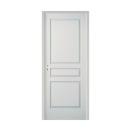 Bloc-porte Seviac alvéolaire prépeint à chant droit 2040x730mm huisserie PERF+ 86x54mm serrure PDDT poussant droit