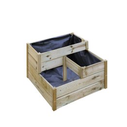 POTAGER MILOS NATUREL 96X96X40CM