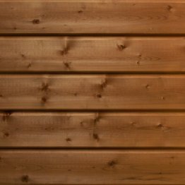 Bardage clin Épicéa profil Montana 20x132mm 4,80m traité autoclave classe 3 marron raboté