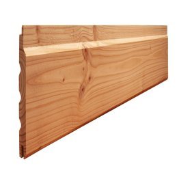 Bardage clin Douglas profil Forez 21x132mm 4m naturel non préservé raboté