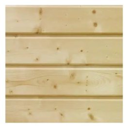 Bardage clin Épicéa profil Lunéa 20x135mm 5,10m choix AB non traité