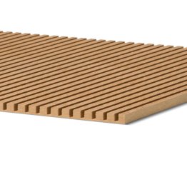 MDF Fibraform cintrable 10mm 1220x3050mm fil travers rainuré