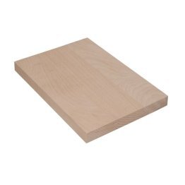 Panneau massif Hêtre blanc non abouté 30mm 1200x1210mm choix A/B