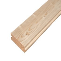 Parquet sapin nord raboté jointif 2 faces 21x90mm 4m15