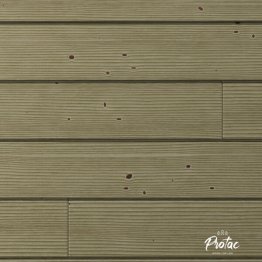 Bardage clin Épicéa 20x125mm 4,50m préservé profil Inca traité autoclave classe 3 vert