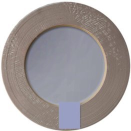 Bande de chant mélaminé Polyrey 23mm 25ml B198 FA / EXM Blue note encollé satiné Nordlinger réf. 121896