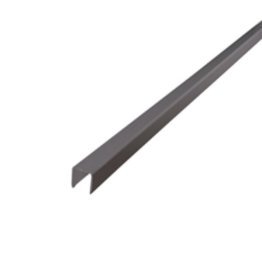 Bande de chant PVC rigide U 12mm 2,75m Blanc non-encollé Nordlinger réf. 670038