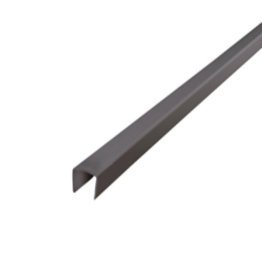 Bande de chant PVC rigide U 19mm 2,75m Blanc non-encollé Nordlinger réf. 670036