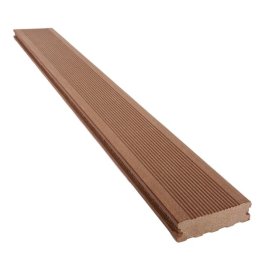 Lame de terrasse élegance brun exotique rainuré 23x138mm 4m