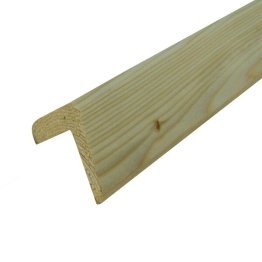 Baguette d'angle Mélèze 45x45mm 2,40m
