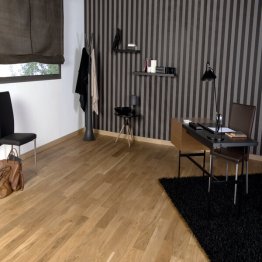 Parquet contrecollé Alto 139 Chêne tradition topaze 12x139mm 1m21 - 2 chanfreins