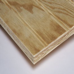 Contreplaqué tout Pin maritime 11mm 250x123,5cm extérieur rainuré W mouchette Tebopin I profil