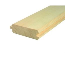 Lame à volet Sapin du nord 21x90mm 4m50 4 chanfreins