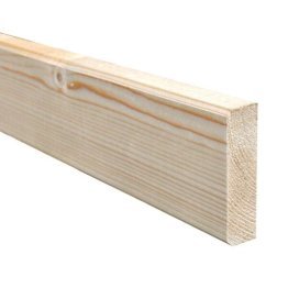 Barre et écharpe à volet Sapin du nord 28x70mm 2m40 choix A/B