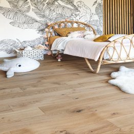 Parquet contrecollé Diva 139 Chêne zénitude bois flotté 12x139mm 4 chanfreins longueurs variables