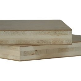 Panneau latté 5 plis faces HDF Cross core SWL 50mm 260x207cm Épicéa poncé calibré