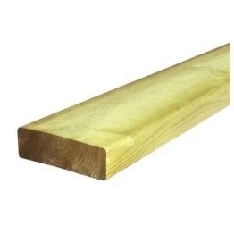 Ossature Pin 45x70mm 3m60 traité classe 4 vert raboté arêtes arrondies