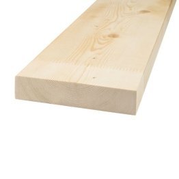 Bois massif abouté Sapin/Épicéa 140x140mm 13m traité classe 2 incolore 4 chanfreins KVH