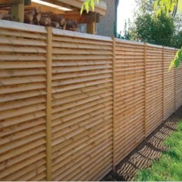 Panneau d'occultation Lamello 178x180cm Pin traité classe 4 ref 16906