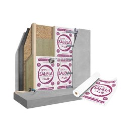 Ecran pare vapeur bi-couche Aerovap SD18+ 1m50x50m rouleau 75m² Solala ref EVAPSD18/150+