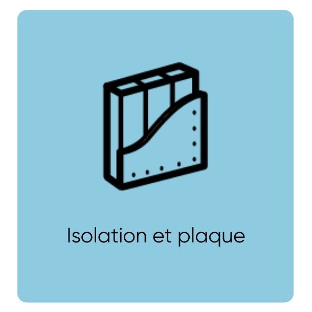 Isolation et plaque