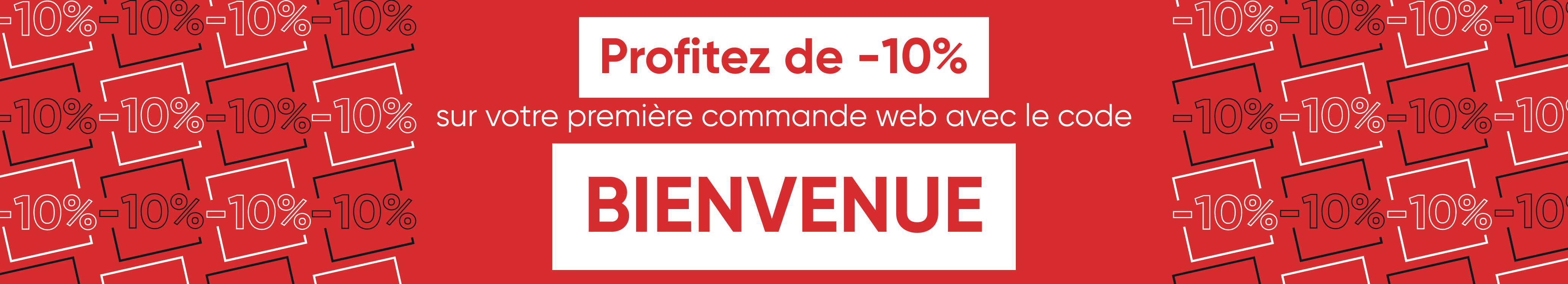 Header landing page - offre 10%